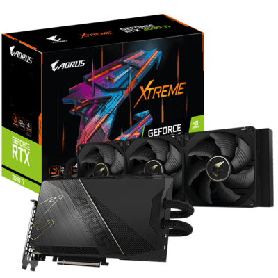 GIGABYTE AORUS GeForce RTX™ 3090 Ti XTREME WATERFORCE 24G Graphics Card | GV-N309TAORUSX W-24GD