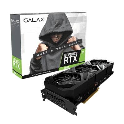 GALAX GeForce RTX™ 3090 EX Gamer (1-Click OC) 24GB GDDR6X 384-bit DP*3/HDMI Graphics Card | 39NXM5MD1JNA