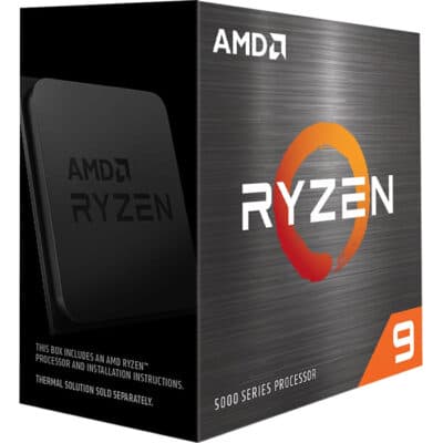 AMD Ryzen 9 5900X (3.7GHz & 4.8GHz (Max Boost Clock), AM4, 24 threads) Desktop Processor | 100-100000061WOF