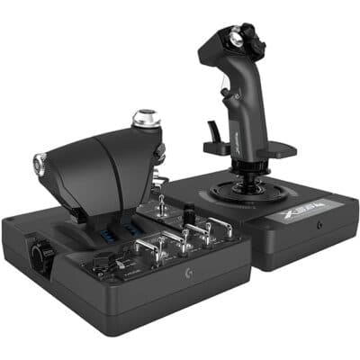 Logitech G X56 VR Simulator Compatible HOTAS Joystick | 945-000058
