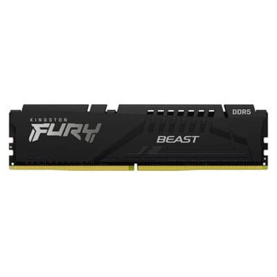 Kingston Fury Beast RGB 32GB(2*16GB) DDR5 Desktop Memory, 5200MHz