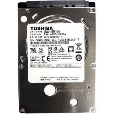 TOSHIBA 1TB 7200 RPM 32MB Cache SATA 6.0Gb/s 3.5″ Internal Hard Drive