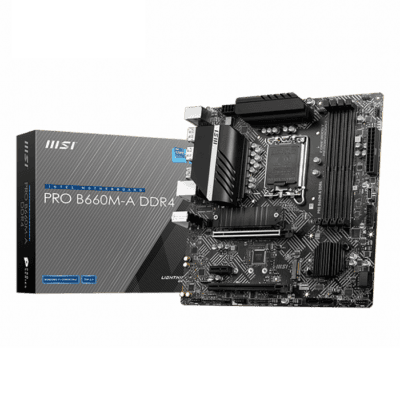MSI PRO B660M-A DDR4 Micro-ATX Motherboard