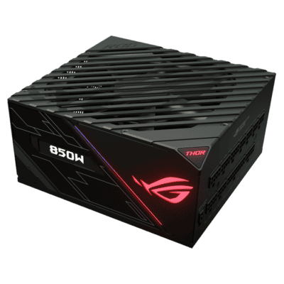 Asus ROG Thor 850W Platinum Power Supply Unit stands out with Aura Sync and an OLED display | 90YE0090-B001N0