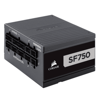 CORSAIR SF Series SF750 — 750 Watt 80 PLUS Platinum Certified High Performance SFX PSU