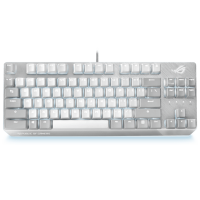 Asus ROG Strix X806 Scope NX TKL Moonlight White wired mechanical RGB gaming keyboard | 90MP02B6-BKCA00