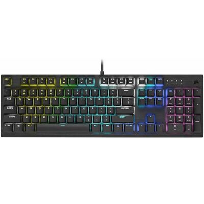 CORSAIR K60 RGB PRO Low Profile Mechanical Gaming Keyboard, CHERRY MX Low Profile Speed | CH-910D018-NA