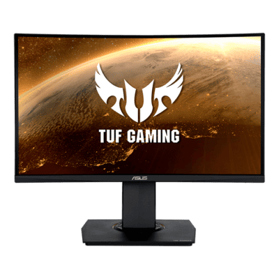 ASUS TUF Gaming VG24VQ Curved Gaming Monitor – 23.6 inch Full HD (1920 x 1080), 144Hz, Extreme Low Motion Blur™, FreeSync™, 1ms (MPRT), Shadow Boost