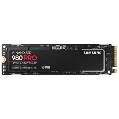 SAMSUNG 980 PRO 500GB PCIe 4.0 NVMe SSD , MZ-V8P500BW