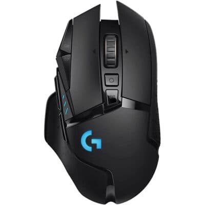 LOGITECH G502 LightSpeed wireless Gaming Mouse,Black | 910-005568