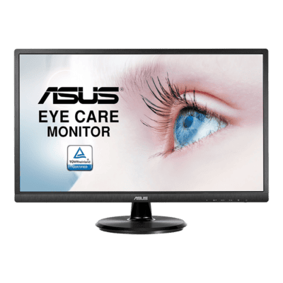 ASUS VA249HE Eye Care Monitor – 23.8 inch, Full HD, Flicker Free, Blue Light Filter, Anti Glare, HDMI