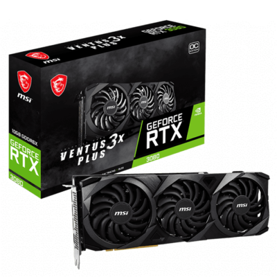 MSI GeForce RTX™ 3080 VENTUS 3X PLUS 10G OCV1 LHR Graphics Card