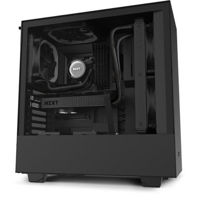 NZXT H510 Compact Mid-Tower Tempered Glass Case – Black | CA-H510B-B1
