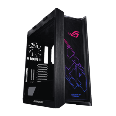 Asus ROG Strix GX601 Helios RGB Aura Sync Tempered Glass Mid Tower Gaming Case, Black | 90DC0020-B39000
