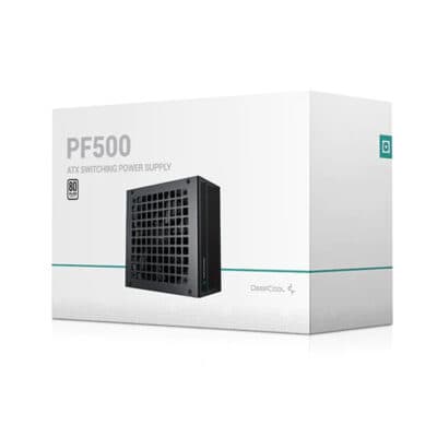 DeepCool PF500 80 PLUS 500W Standard Power Supply | R-PF500D-HA0B-UK