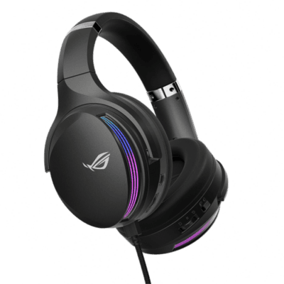 ASUS ROG Fusion II 500  RGB gaming headset ,compatible with PCs, PlayStation® 5, Nintendo Switch™ and Xbox
