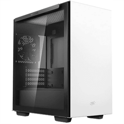 DEEPCOOL MACUBE 110 White Refined Minimalism Micro-ATX/Mini-ITX Computer Case – Support 240/280 Cooling System | R-MACUBE110-WHNGM1N-G-1