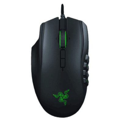 Razer Naga Left-Handed Edition Ergonomic MMO Gaming Mouse for Left-Handed Users | RZ01-03410100-R3M1