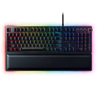 Razer Huntsman Elite – Clicky Optical Switch (Purple) – US Gaming Keyboard with Razer™ Optical Switches | RZ03-01870200-R3U1