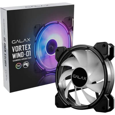 GALAX Vortex Wind 01 Casing Fan (VW-01) 120x120x25mm / ARGB | FG01T4PAR0