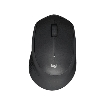 Logitech M330 Silent Plus Wireless Large Mouse Black | 910-004909
