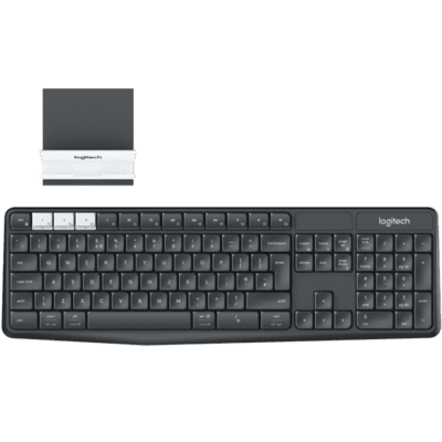 Logitech K375s Multi-Device Wireless Keyboard and Stand Combo | 920-008181