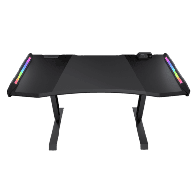 Cougar Mars Pro 150 Gaming Desk, Dual- RGB Lighting Effect, Steel Frame, Carbon Fiber | CG-DESK-MARS150-PRO