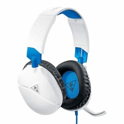 Turtle Beach Recon 70P White Gaming Headset PS4 & PS5 | XBOX SERIES X|S | XBOX ONE | NINTENDO SWITCH | MOBILE
