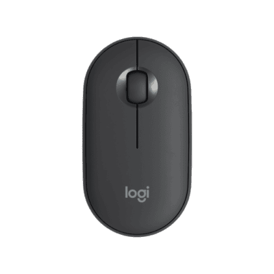 Logitech Pebble M350, 3 Buttons 1 x Wheel, Bluetooth Wireless Optical 1000 dpi Mouse – Graphite | 910-005718