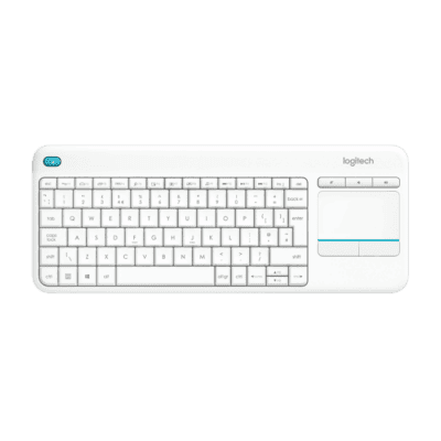 Logitech K400 Plus Wireless Touch Keyboard , USB, White | 920-007153