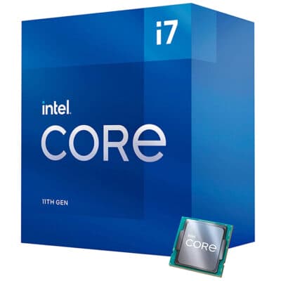 Intel 11th Gen Core i7-11700 – 8 Cores & 16 Threads, 4.9 GHz, Intel UHD 750 Graphics, 16MB Cache Memory, LGA 1200 Processor | BX8070811700