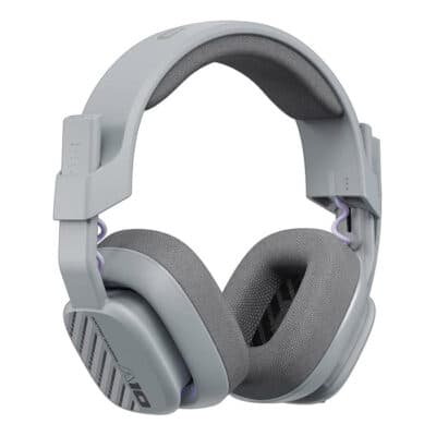 Astro A10 Gen 2 PC Ozone Over Ear Gaming Headset, 32mm Dynamic Drivers, Integrated Microphone, 20-20000Hz Frequency Response, Sensitivity 102dB SPL, Detachable 3.5mm Cable, Gray | 939-002071
