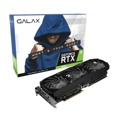GALAX GeForce RTX™ 3080 12GB SG LHR (1-Click OC Feature) 12GB GDDR6X 384-bit DP*3/HDMI Graphics Card