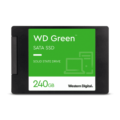 WD Green SATA 2.5”/7mm Cased 240GB internal SSD | WDS240G3G0A