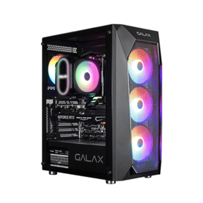 GALAX Revolution 5 PC Case (REV-05) ATX, M-ATX, ITX, Black | CGG5ANBA4B0
