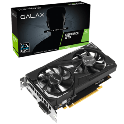 GALAX GeForce® GTX 1650 EX (1-Click OC) GDDR6 4GB GDDR6 128-bit DP/HDMI/DVI-D Graphics Card