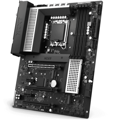 NZXT N5 Z690 Intel ATX Motherboard with Wi-Fi and NZXT CAM Features, White | N5-Z69XT-W1