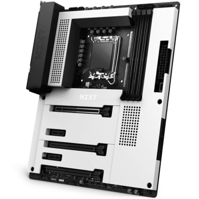 NZXT N7 Z690 Intel ATX Motherboard with Wi-Fi and NZXT CAM Features, White | N7-Z69XT-W1