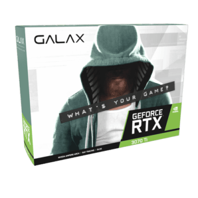 GALAX GeForce RTX™ 3070 Ti (1-Click OC Feature) 8GB GDDR6X 256-bit DP*3/HDMI Graphics Card