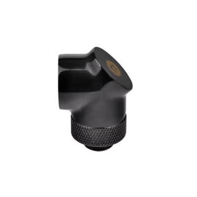 Thermaltake Pacific G1/4 90 Degree Adapter – Black | CL-W052-CU00BL-A