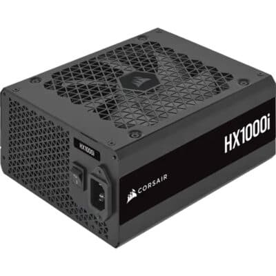 CORSAIR HX1000i Fully Modular Ultra-Low Noise Platinum ATX 1000 Watt PC Power Supply | CP-9020214-UK