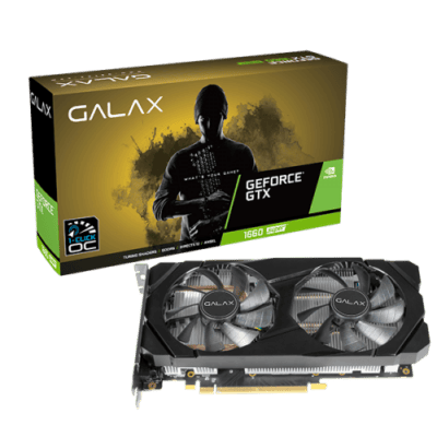 GALAX GeForce® GTX 1660 Super (1-Click OC) 6GB GDDR6 192-bit DP/HDMI/DVI-D Graphics Card