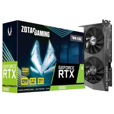 ZOTAC GAMING GeForce RTX 3060 Twin Edge 12GB Graphics Card | ZT-A30600E-10M