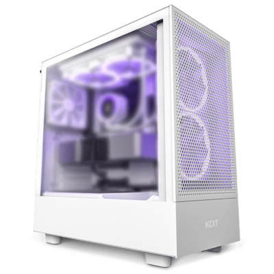 NZXT Starter PC H510 Flow Prebuilt Mid-Tower Gaming PC | BLK,WHT