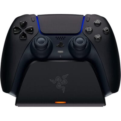 Razer Quick Charging Stand for PS5 – Midnight Black Quick Charging Stand for PS5 DualSense Wireless Controller | RC21-01900200-R3M1