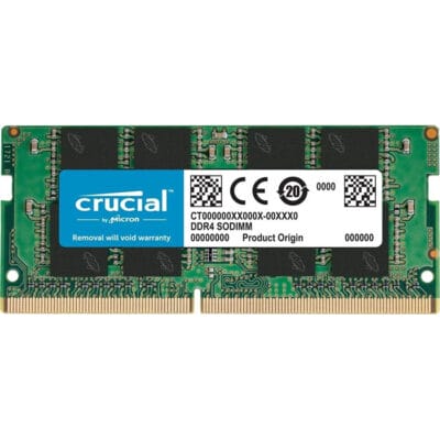 Crucial 4GB DDR4-2666MHz CL19 SODIMM 1.2V Laptop Memory | CB4GS2666