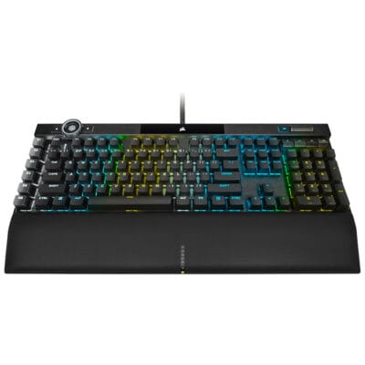 CORSAIR K100 RGB Mechanical Gaming Keyboard — CHERRY® MX Speed — Black | CH-912A014-NA
