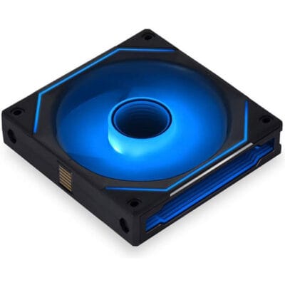 Lian Li SL-Infinity 120 RGB Single Pack UNI Fan, Low Noise at High RPM, Fast Pin Connection, 40 LEDs, Black | UF-SLIN120-1B