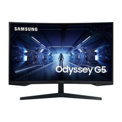 SAMSUNG LC32G55 32″ Odyssey G5 Gaming Monitor, 2K, 1000R, 1Ms, 144Hz With 1000R Curved Screen