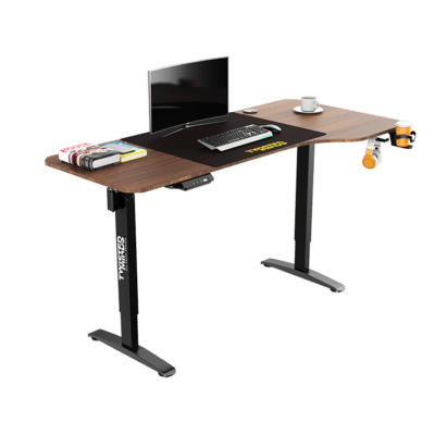 Twisted Minds T Shaped Gaming Desk Electric-height adjustable – Right | TM-T-9085-R